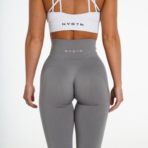 NVGTN Solid Seamless Leggings in Grey